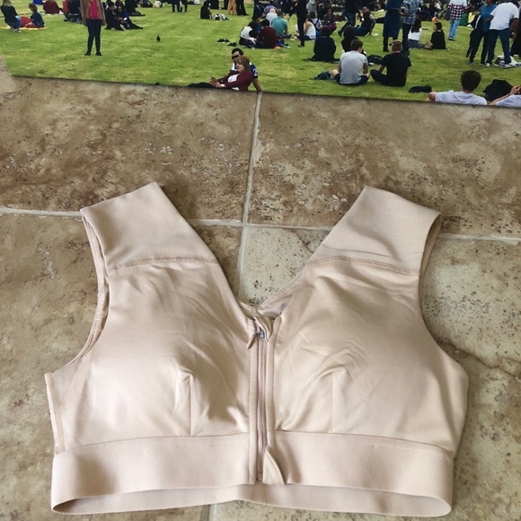 TOMMIE COPPER FRONT ZIP SUPPORT BRA L - Picture 4 of 9